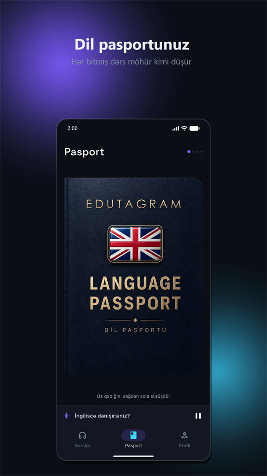 Your language passport
